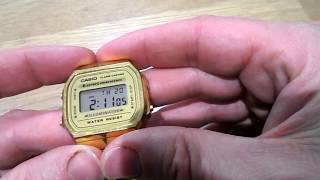 Casio 3298 how to set date and time [upl. by Imim]