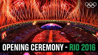 Rio 2016 Opening Ceremony Highlights 🔥 [upl. by Eerahs]