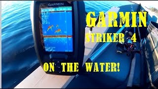 Garmin Striker 4 ON THE WATER REVIEW [upl. by Arabrab355]