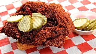 EXTREMELY SPICY Nashville Hot Chicken Challenge [upl. by Hinson]