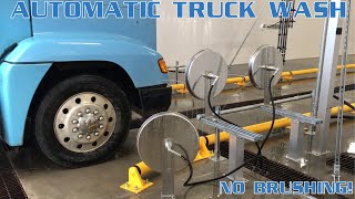 Automated Vehicle Wash System  Big Truck Wash  HydroChem Systems  No Brushing [upl. by Najar577]