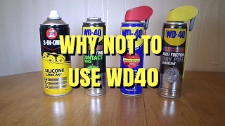 Why not to use wd40  Trydiy [upl. by Beora]