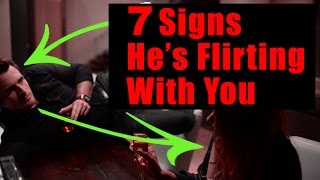 7 Subtle Signs Hes Flirting With You Matthew Hussey Get The Guy [upl. by Iain89]