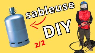 💨partie 2 fabrication sableuse artisanale DIY Sandblaster 📢📢 [upl. by Kurland]