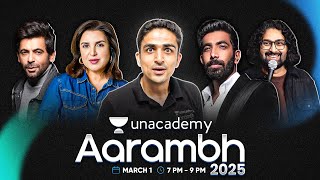 UNLIMITED EDUCATION 4499Year 🗿🔥  Unacademy Aarambh 2025 [upl. by Arimat82]