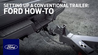 Pro Trailer Backup Assist™ Setting Up A Conventional Trailer  Ford HowTo  Ford [upl. by Ashbaugh300]