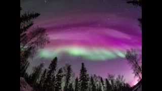 Aurora Borealis February 18 2014 Fairbanks Alaska [upl. by Gnilsia859]