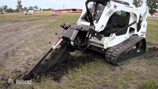 Bobcat Trencher Attachment [upl. by Sirraj]