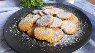 Biscuiți fără unt doar 15 minute Cei mai rapizi biscuiti de casa [upl. by Yhtorod]