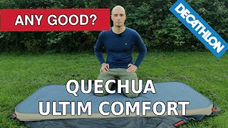 Decathlon Quechua Ultim Comfort  R 86  Self Inflating Camping Mattress REVIEW [upl. by Gilly]