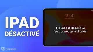 3 Solutions pour iPad désactivé se connecter à iTunes 2021 [upl. by Flynn]