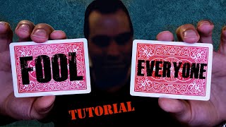 They Will Never Guess How You Did This FoolingEasy Card Trick REVEALED Tutorial By Spidey [upl. by Novaelc]