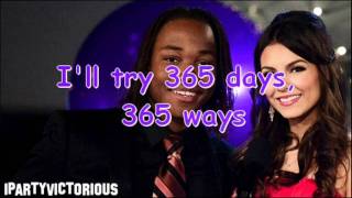 Leon Thomas ft Victoria Justice  365 Days  Lyrics Victorious cast [upl. by Geaghan286]