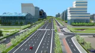 Super Corridor Indore 3D walkthrough [upl. by Conchita]