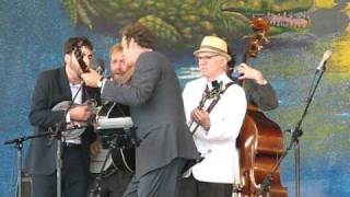 Steve Martin playing quotOrange Blossom Specialquot and quotKing Tutquot at Jazz Fest 2010 [upl. by Genna]