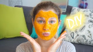 DIY  Test du Masque au Curcuma [upl. by Serica]