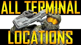 Halo 2 Anniversary  ALL TERMINAL LOCATIONS [upl. by Stanfill]