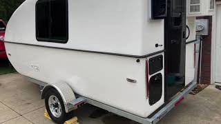 2018 Lil Snoozy Fiberglass RV Travel Trailer  Clarksville TN  Sold [upl. by Gefell43]