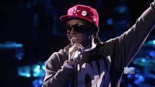 Lil Wayne  Mr Carter live MTV [upl. by Nerua]