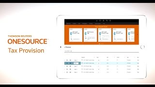 ONESOURCE Tax Provision in Action [upl. by Lad]