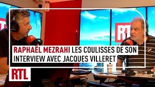 Les coulisses de linterview de Jacques Villeret par Raphaël Mezrahi [upl. by Finley630]