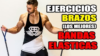 🔴 Ejercicios BANDAS ELASTICAS para Brazos  LOS MEJORES para DEFINICIÓN [upl. by Essilevi]