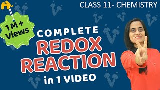 Redox Reactions Class 11  Chemistry Complete Chapter [upl. by Lucila]