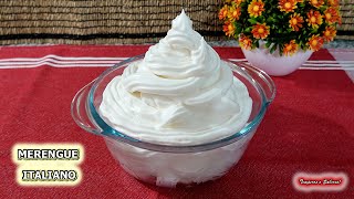 MERENGUE ITALIANO LA RECETA MÁS FÁCIL [upl. by Llejk190]