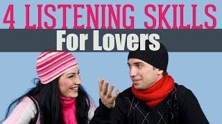 Relationship Advice 4 Listening Skills For Relationships [upl. by Eiznil]