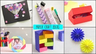 DIY Paper Crafts Ideas  Handcraft  Art and Craft [upl. by Jade]