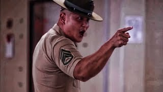 USMC Drill Instructors Meet New Recruits • Initial Speech [upl. by Cutlip990]