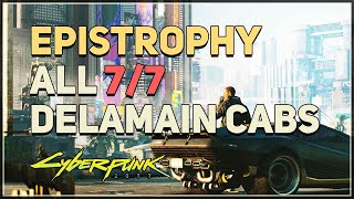 Epistrophy All 7 Delamain Cabs Cyberpunk 2077 [upl. by Yolanthe917]