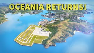 Oceania Returns  Cities Skylines  LIVESTREAM [upl. by Loralie]