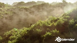 Create a Realistic Forest in 30 Minutes  Blender Tutorial [upl. by Myrvyn]