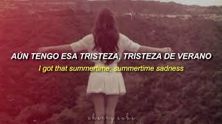 Summertime Sadness — Lana Del Rey  Sub Español  Lyrics [upl. by Rennie]