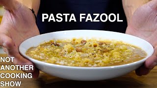 creamy PASTA E FAGIOLI the Italian way [upl. by Huxley]