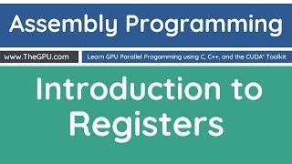 Learn Assembly Programming  Introduction to Registers [upl. by Schnabel]