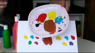 Cómo hacer color marrón Nuevo canal Pintar con Marta [upl. by Euqnom]