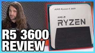 AMD Ryzen 5 3600 CPU Review amp Benchmarks Strong Recommendation [upl. by Assirialc]