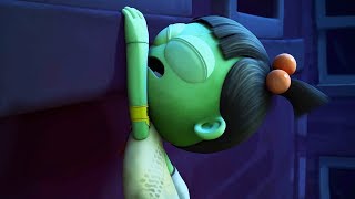 Spookiz  Zizi Falls from the Roof  스푸키즈  Funny Cartoon  Kids Cartoons  Videos for Kids [upl. by Rutherford]