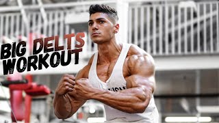 BIG SHOULDERS  ANDREI DEIU FULL WORKOUT [upl. by Mini]