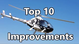 Top 10 improvements on my RotorWay helicopter [upl. by Capwell]