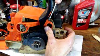 Stihl impulse line and fuel line replacement [upl. by Lleoj783]