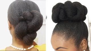 Style Your Natural Hair in 15 Minutes [upl. by Alcus481]