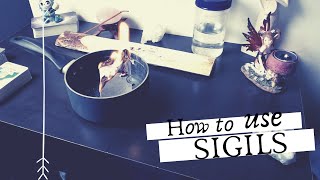 How to use Sigils  Witchy 101  Everyday Magick [upl. by Norrag825]