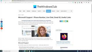 How to contact Microsoft Support by Chat Email Phone etc [upl. by Judi]