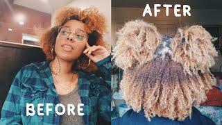 🍊 using FANOLA blue shampoo to remove the orange out my hair [upl. by Keon]