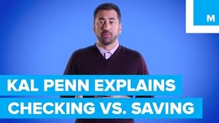 Whats the Difference Between Checking amp Savings Kal Penn Explains  Mashable [upl. by Howlan]