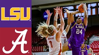 LSU vs Alabama Full Game OT Womens College Basketball 2025 [upl. by Eba]