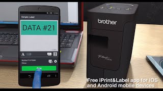 Brother PTouch P750W [upl. by Doowrehs]